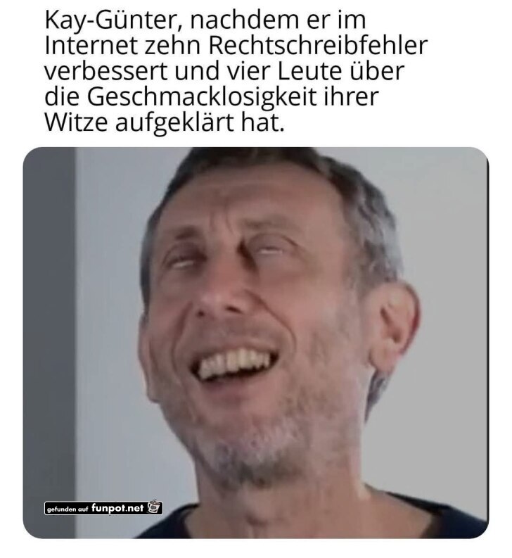 Kay-Günters Triumph der Korinthenkackerei Kay-Günters Triumph der Korinthenkackerei
