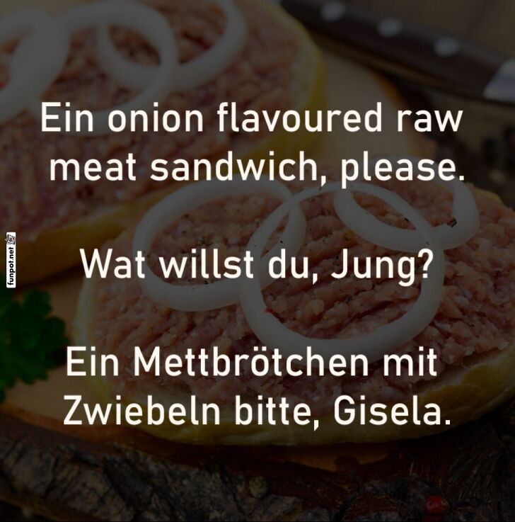 Mettbrötchen: Internationaler Genuss! Mettbrötchen: Internationaler Genuss!