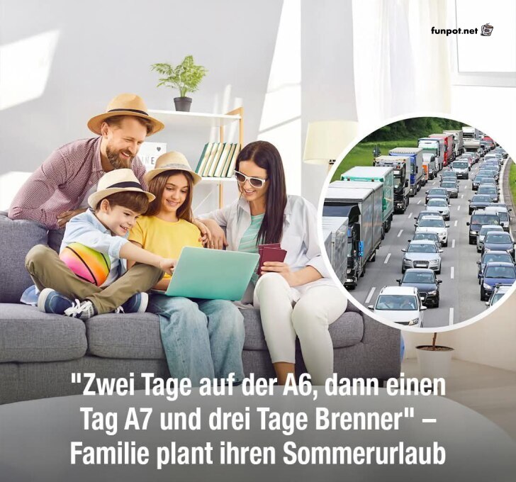 Stauplanung deluxe für die Urlaubsreise Stauplanung deluxe für die Urlaubsreise