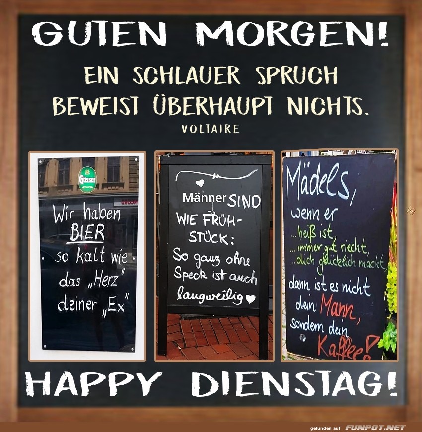 Weisheit aus dem Cafe! Weisheit aus dem Cafe!