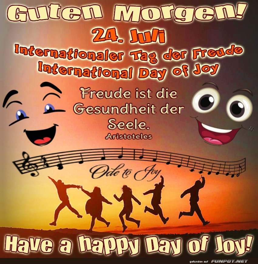 Internationaler Tag der Freude Internationaler Tag der Freude