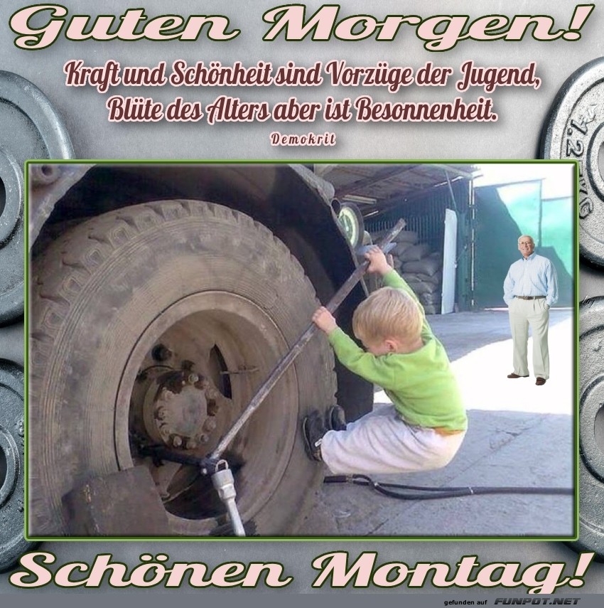 Kleiner Mechaniker, groe Aufgaben!