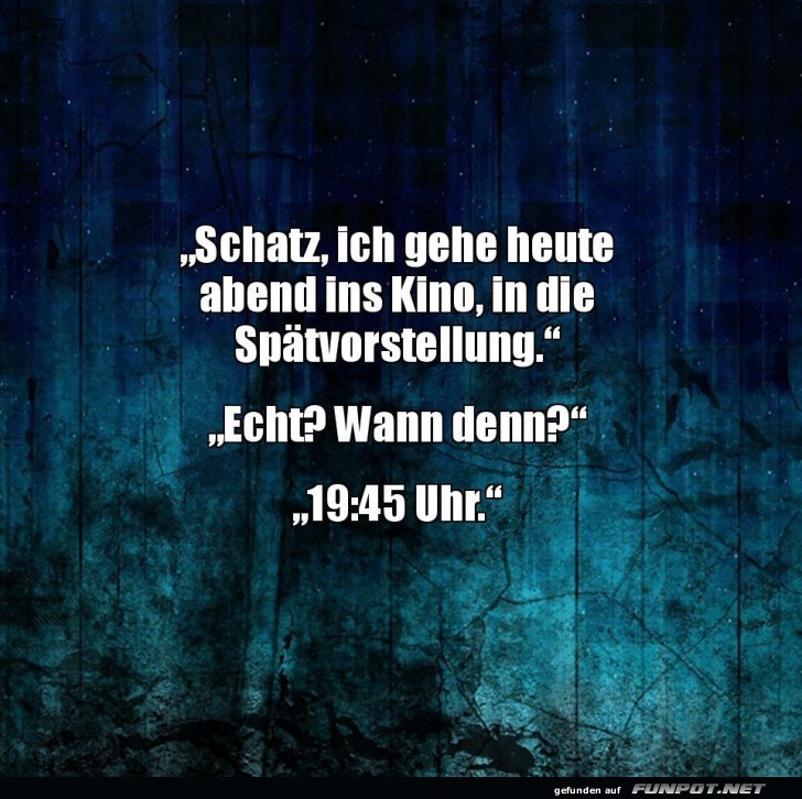 Kinoplanung: Synchronisation braucht Übung! Kinoplanung: Synchronisation braucht Übung!