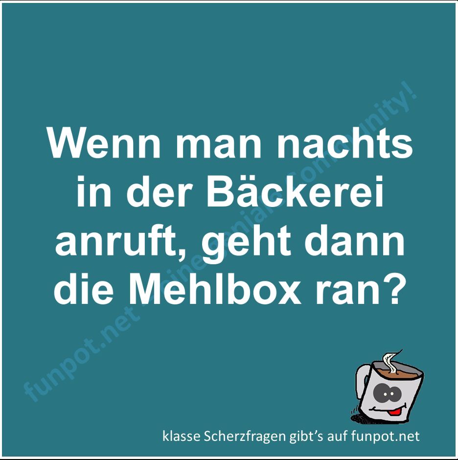 Scherzfrage Scherzfrage
