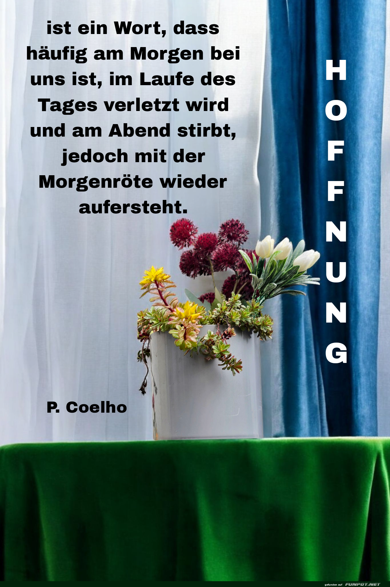 hoffnung ist ein wort
