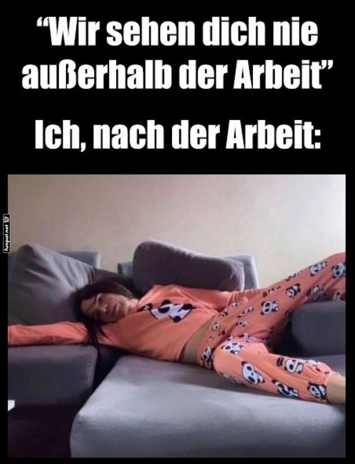 Couchpotatoe nach Feierabend