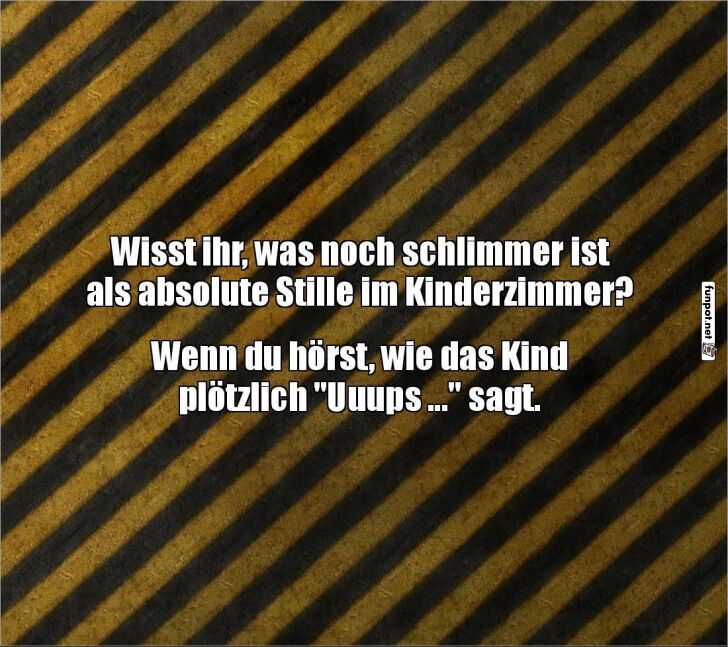 Wenn Stille im Kinderzimmer gefhrlich wird