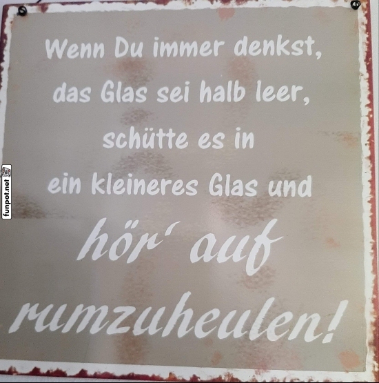 Optimisten-Trick fr durstige Pessimisten