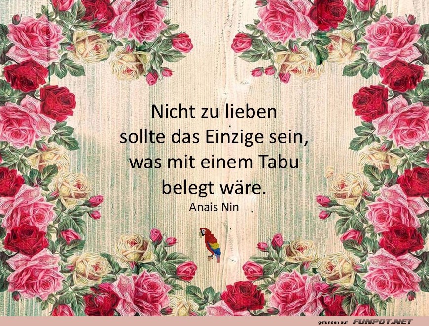 Nicht zu lieben