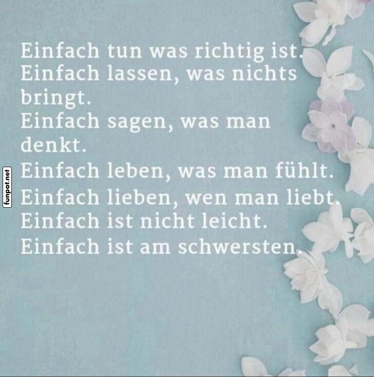 Einfach ist schwerer als gedacht! Einfach ist schwerer als gedacht!