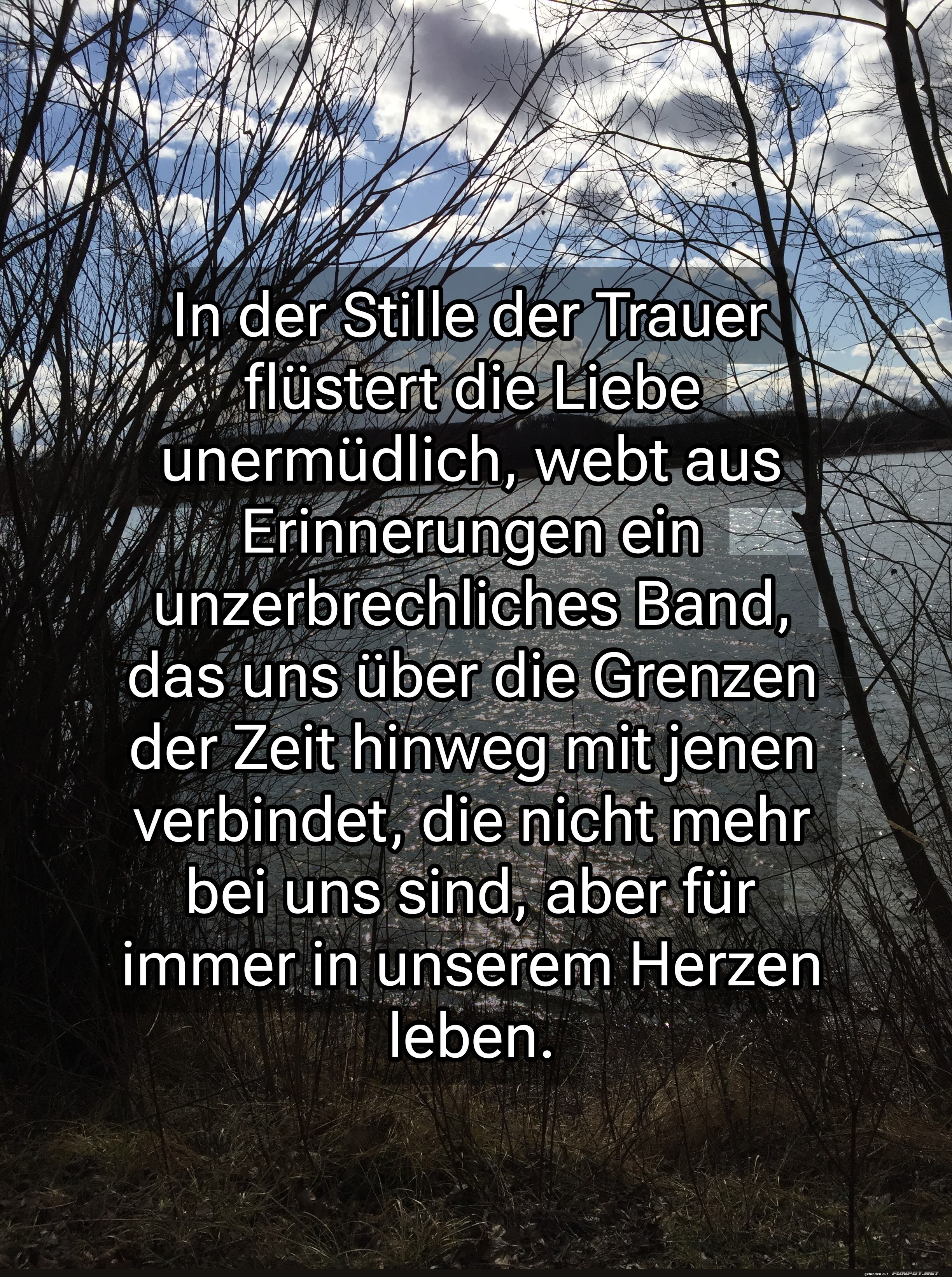 in der stille der trauer in der stille der trauer