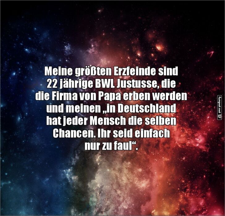 Astronomische Erfolgsaussichten: Wer hat's leichter?