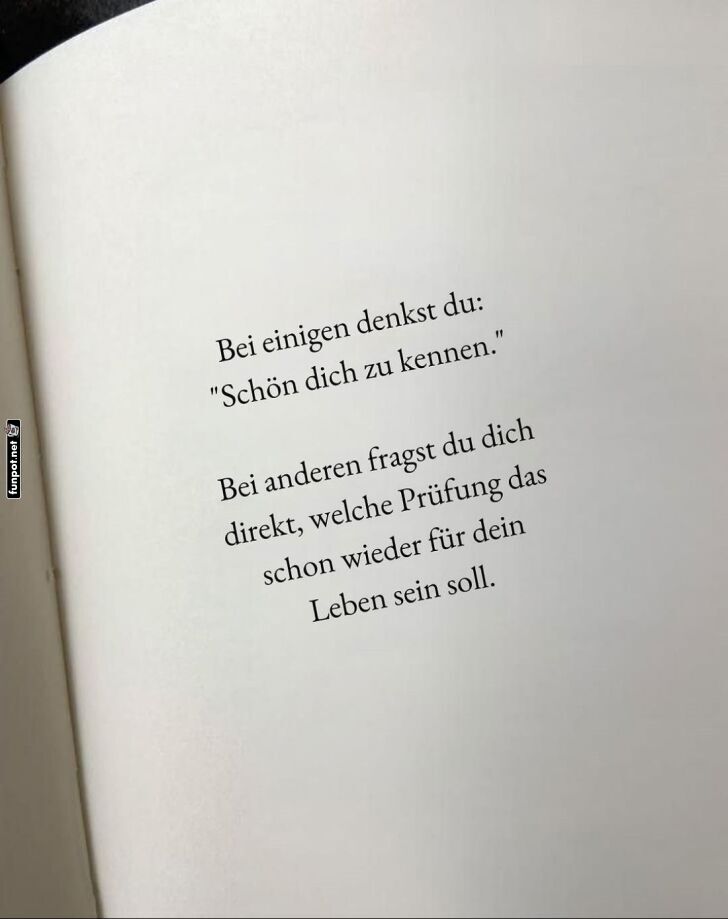 Wenn Leute Prfungen werden ?
