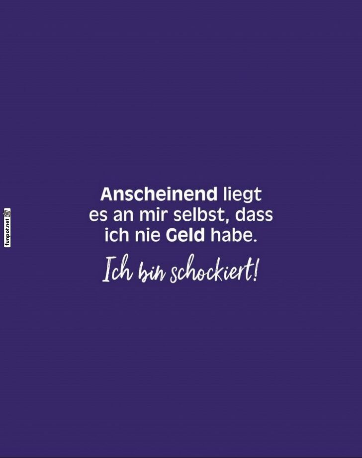 Verwirrung ber leere Taschen!
