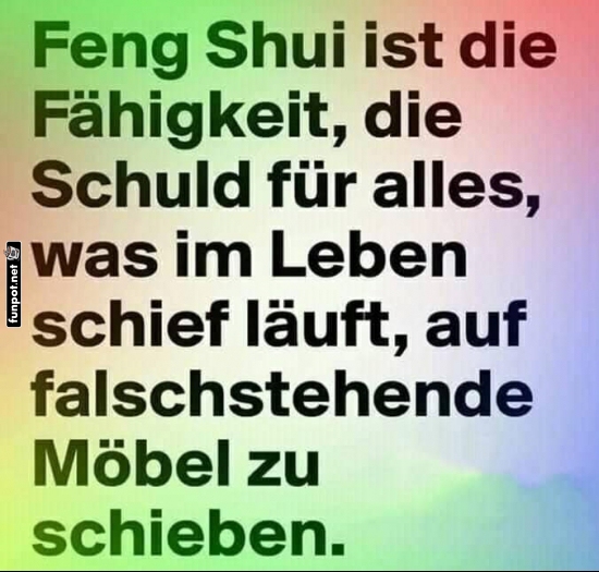 Wenn Mbel das Problem sind!