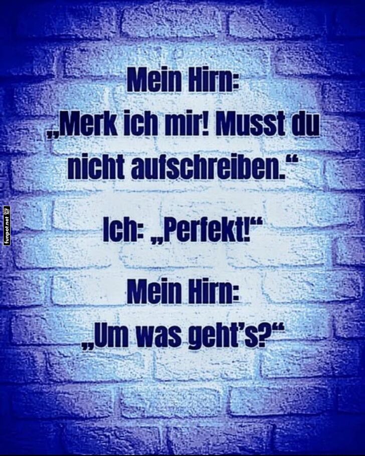 Gedächtnis außer Kontrolle! Gedächtnis außer Kontrolle!