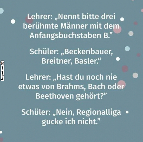 Berühmte Bs und die Regionalhelden Berühmte Bs und die Regionalhelden