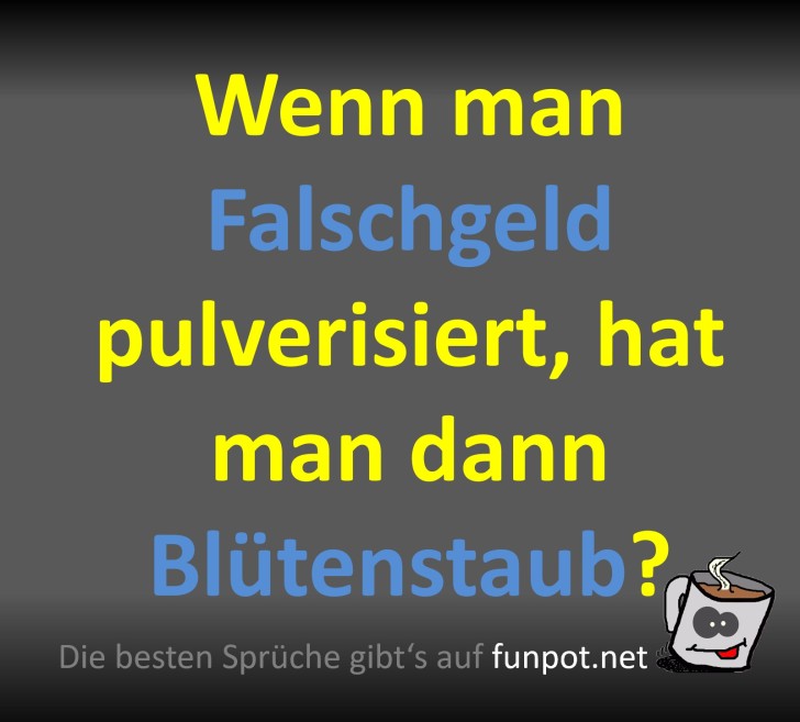 Bltenstaub-Mysterium gelftet!