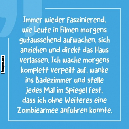 Morgens im Spiegel: Zwischen Film und Realität Morgens im Spiegel: Zwischen Film und Realität
