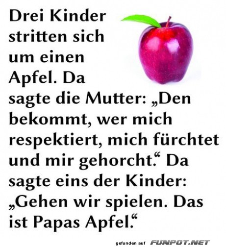 Der wahre Gewinner des Apfelstreits! Der wahre Gewinner des Apfelstreits!