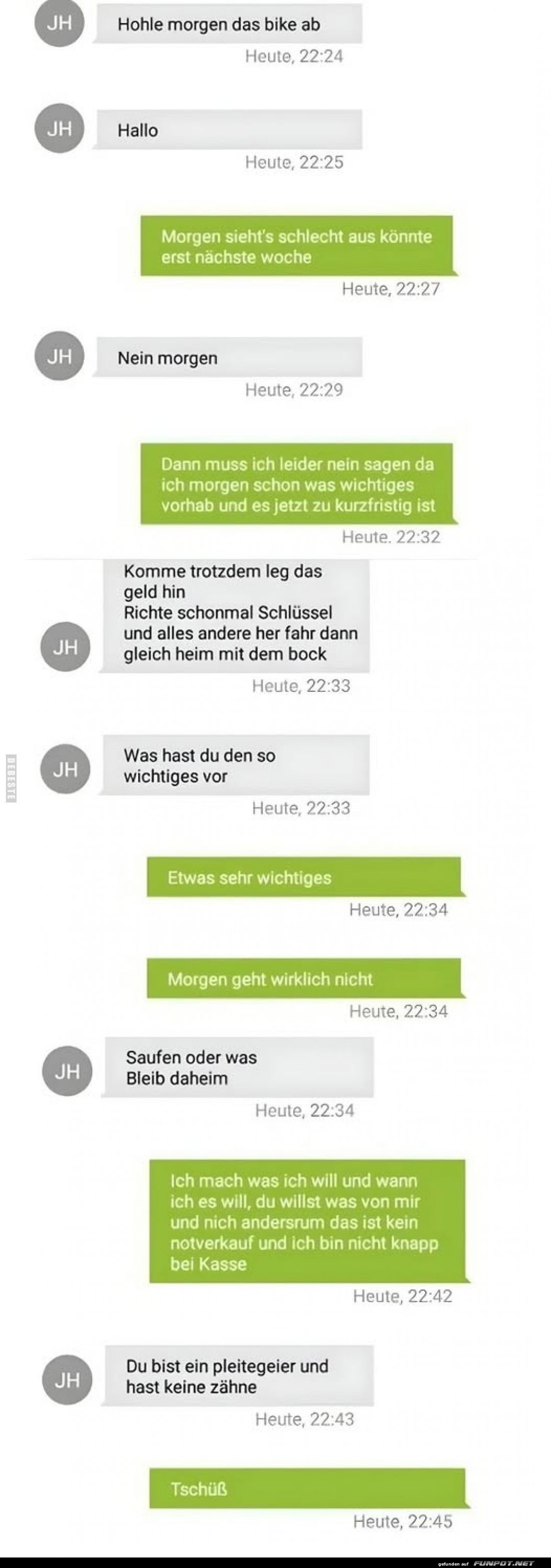 Wenn Bike-Abholung zur Odyssee wird