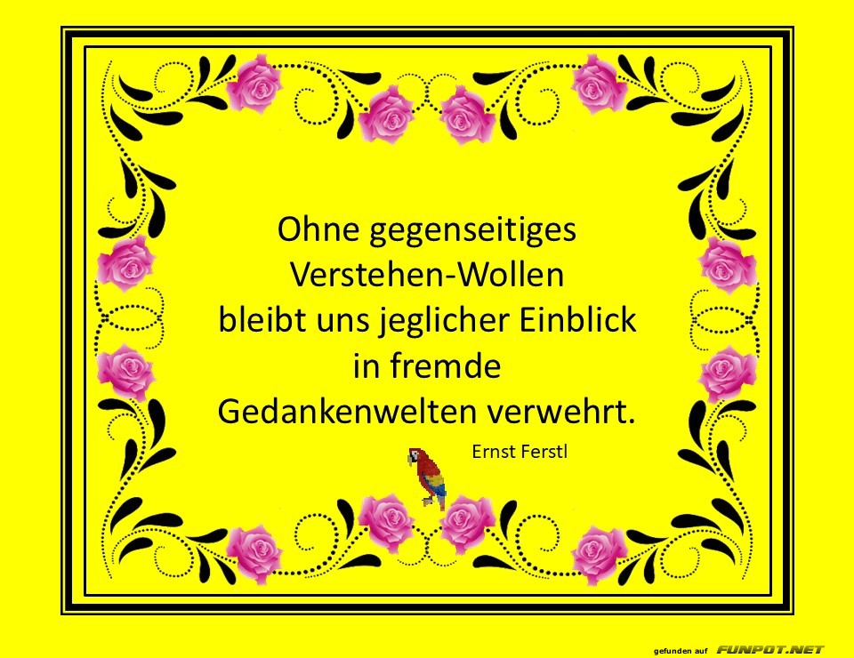 Ohne gegenseitiges Verstehen Ohne gegenseitiges Verstehen