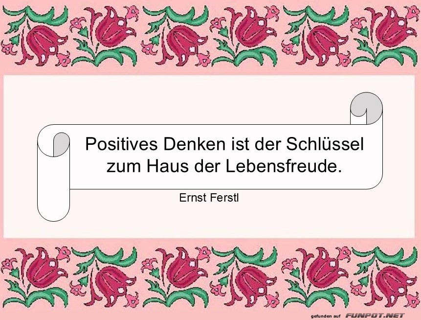 Positives Denken Positives Denken