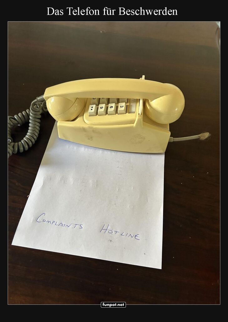 Beschwerde Hotline Beschwerde Hotline