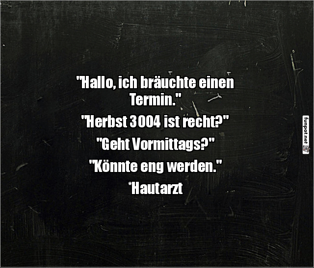 Wartezeiten beim Hautarzt: Sci-Fi Edition Wartezeiten beim Hautarzt: Sci-Fi Edition