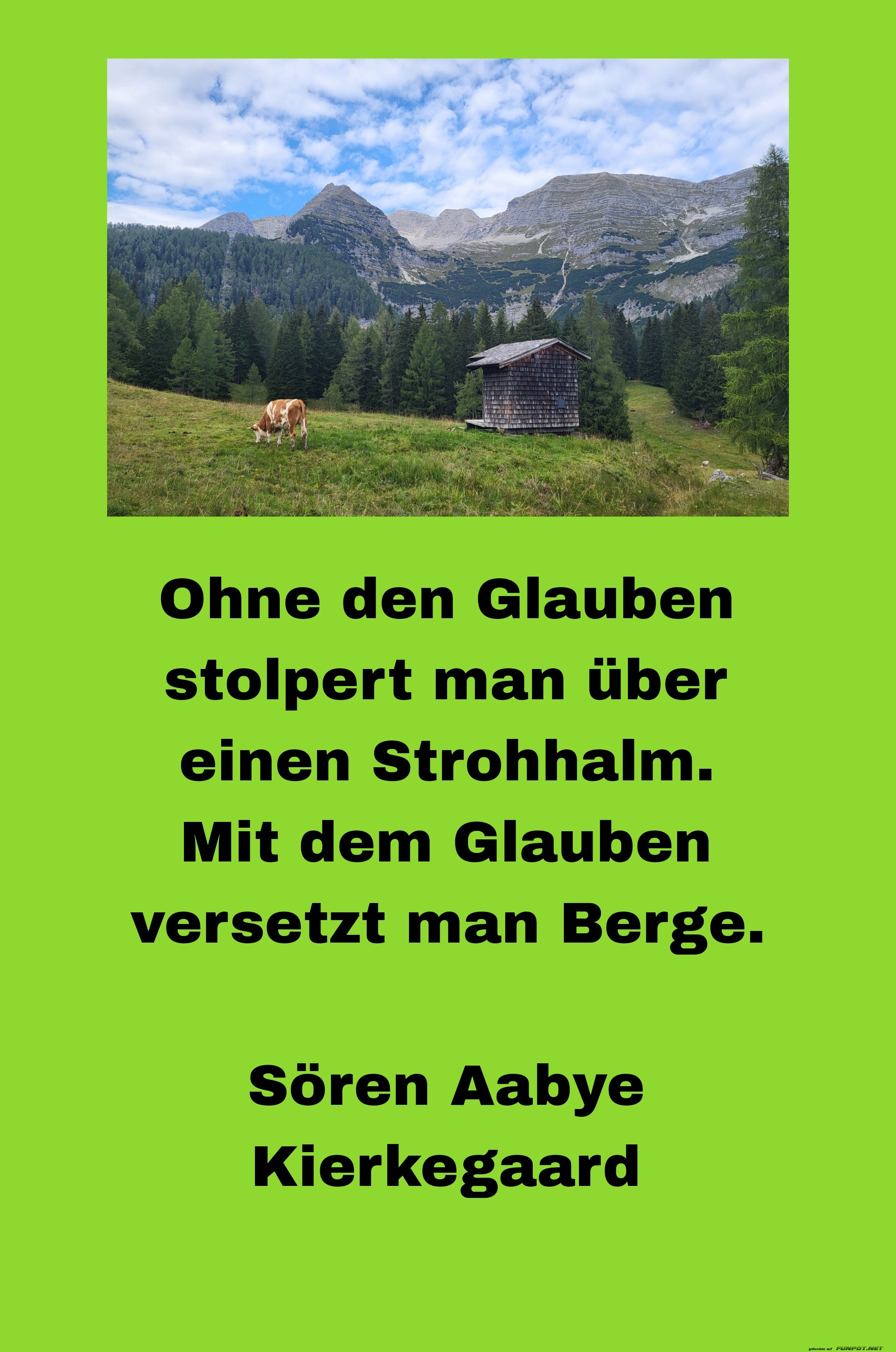 ohne den glauben ohne den glauben