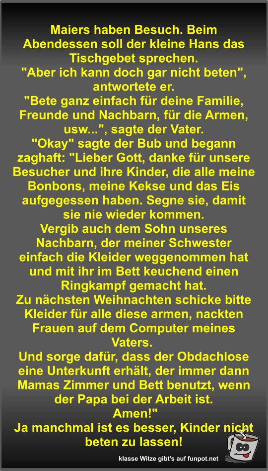Maiers haben Besuch