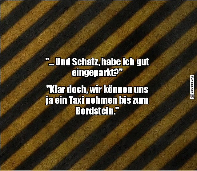 Parken wie ein Profi: Taxi zum Bordstein! Parken wie ein Profi: Taxi zum Bordstein!