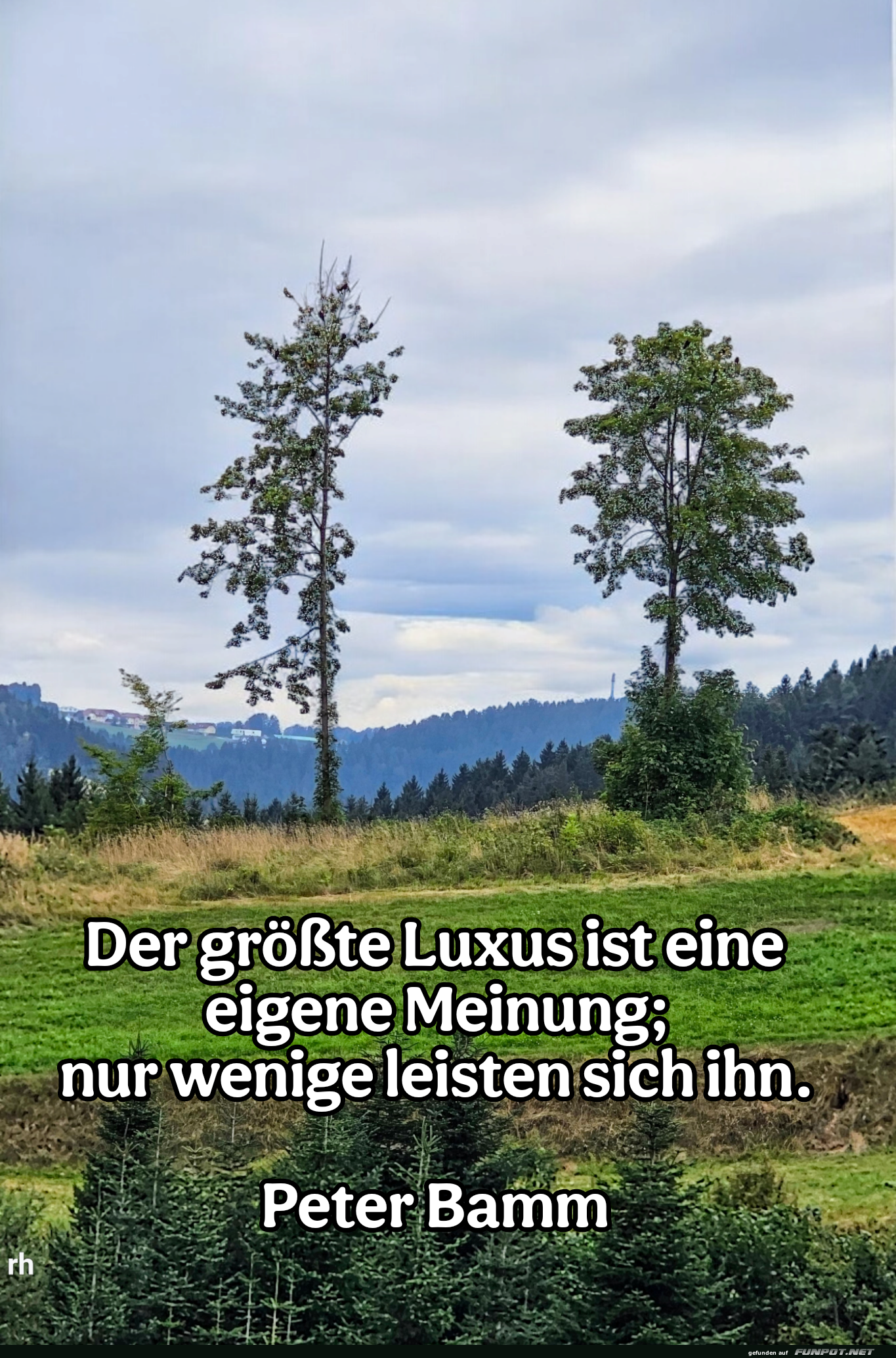 der größte luxus ist der größte luxus ist