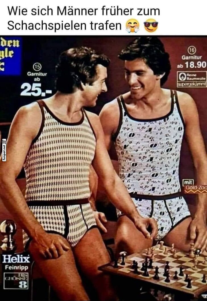 Retro Schachmode: Der Schachzug der 70er! Retro Schachmode: Der Schachzug der 70er!