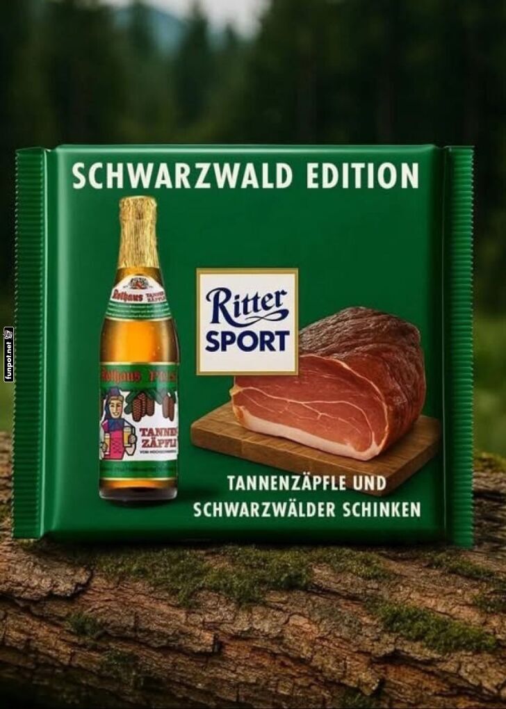 Schokoladige Schinkenüberraschung Schokoladige Schinkenüberraschung