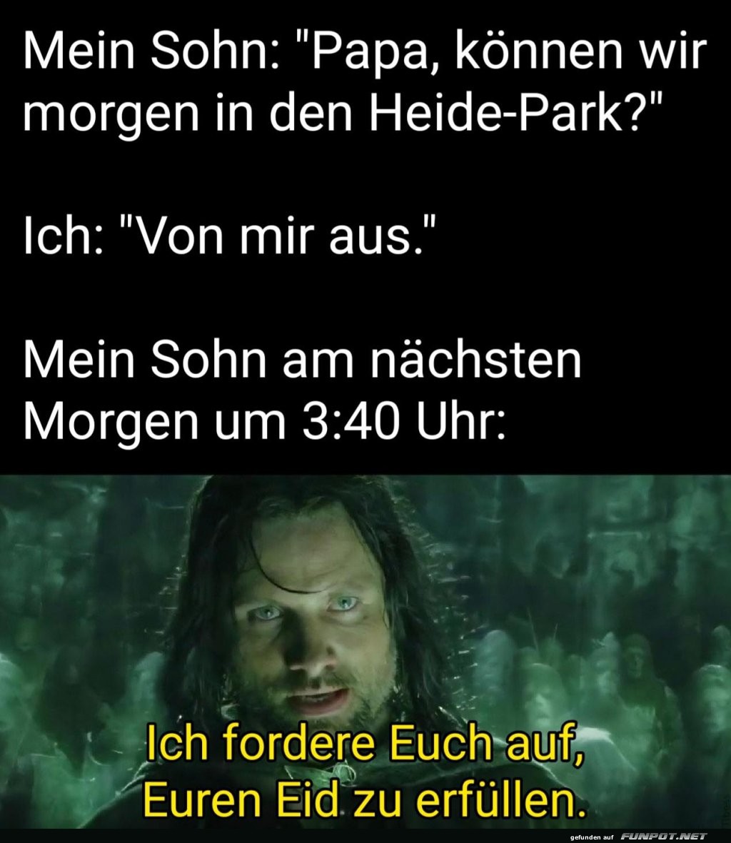 Frühes Abenteuer im Heide-Park! Frühes Abenteuer im Heide-Park!