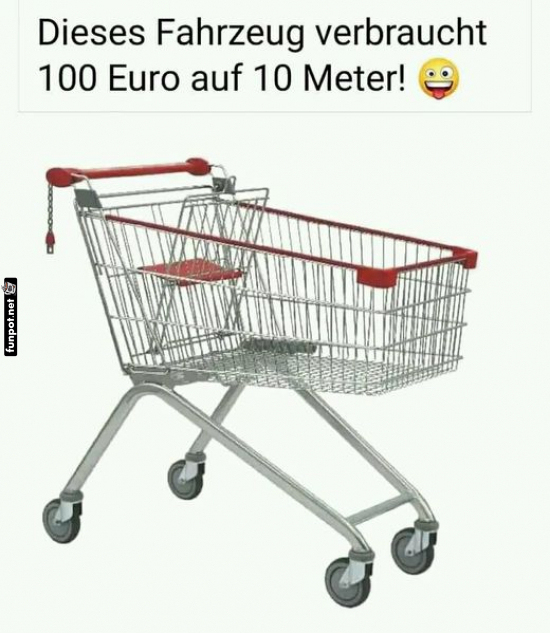 Teuerster Einkaufswagen der Welt! Teuerster Einkaufswagen der Welt!