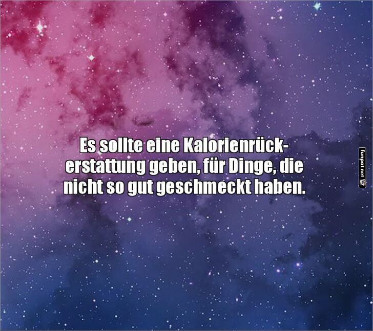 Kalorienrckerstattung jetzt!