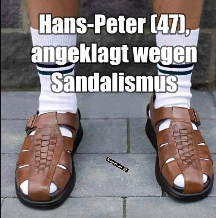Hans-Peter und das Sandalen-Dilemma Hans-Peter und das Sandalen-Dilemma