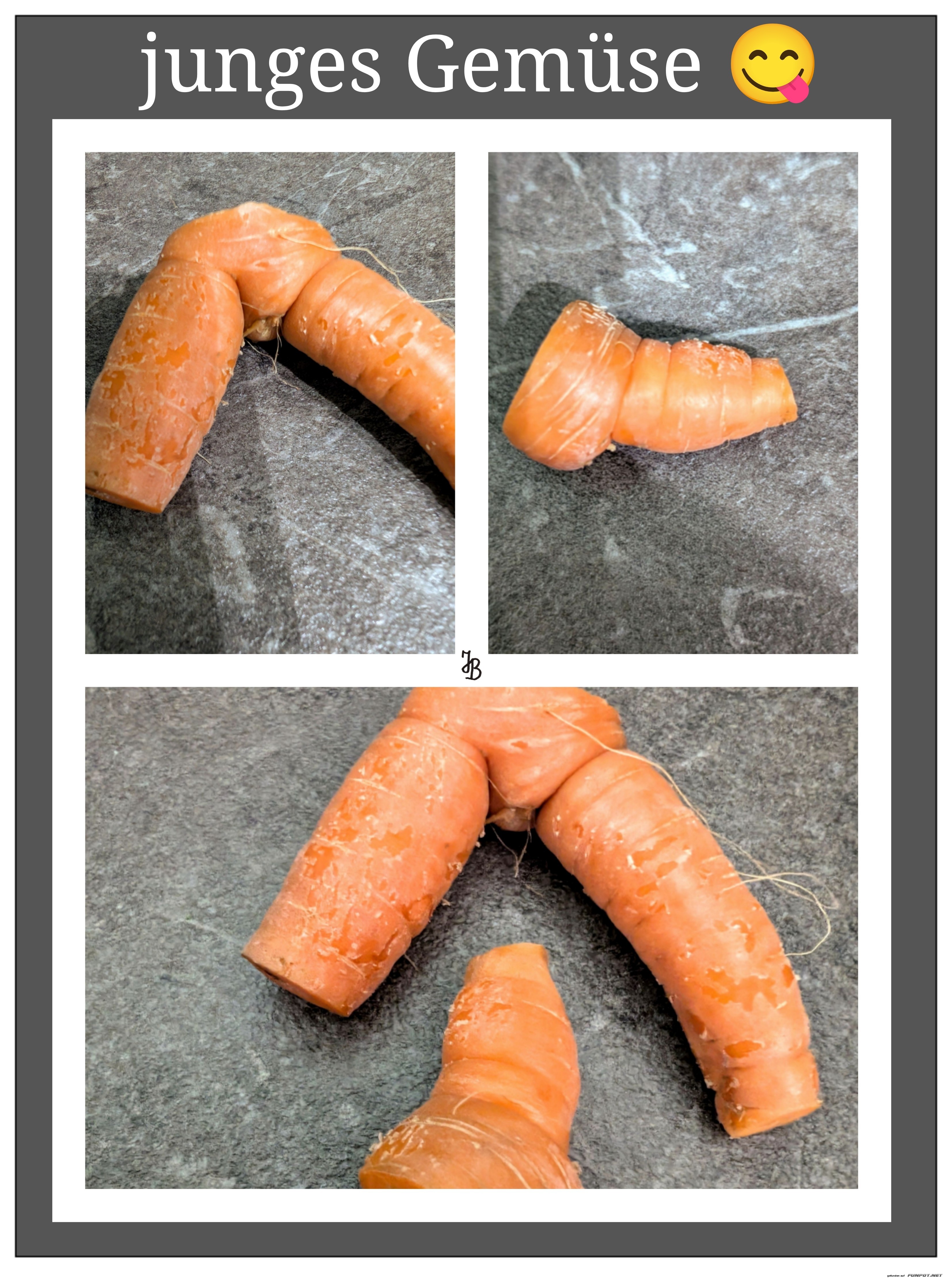 Karotten mit Charakter! Karotten mit Charakter!