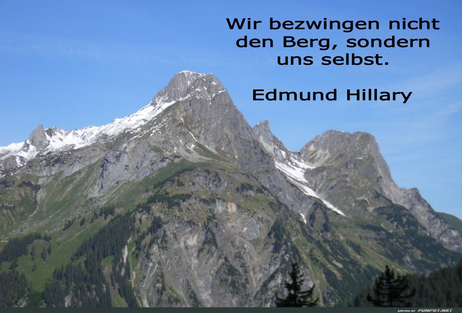 Wir bezwingen nicht den berg Wir bezwingen nicht den berg