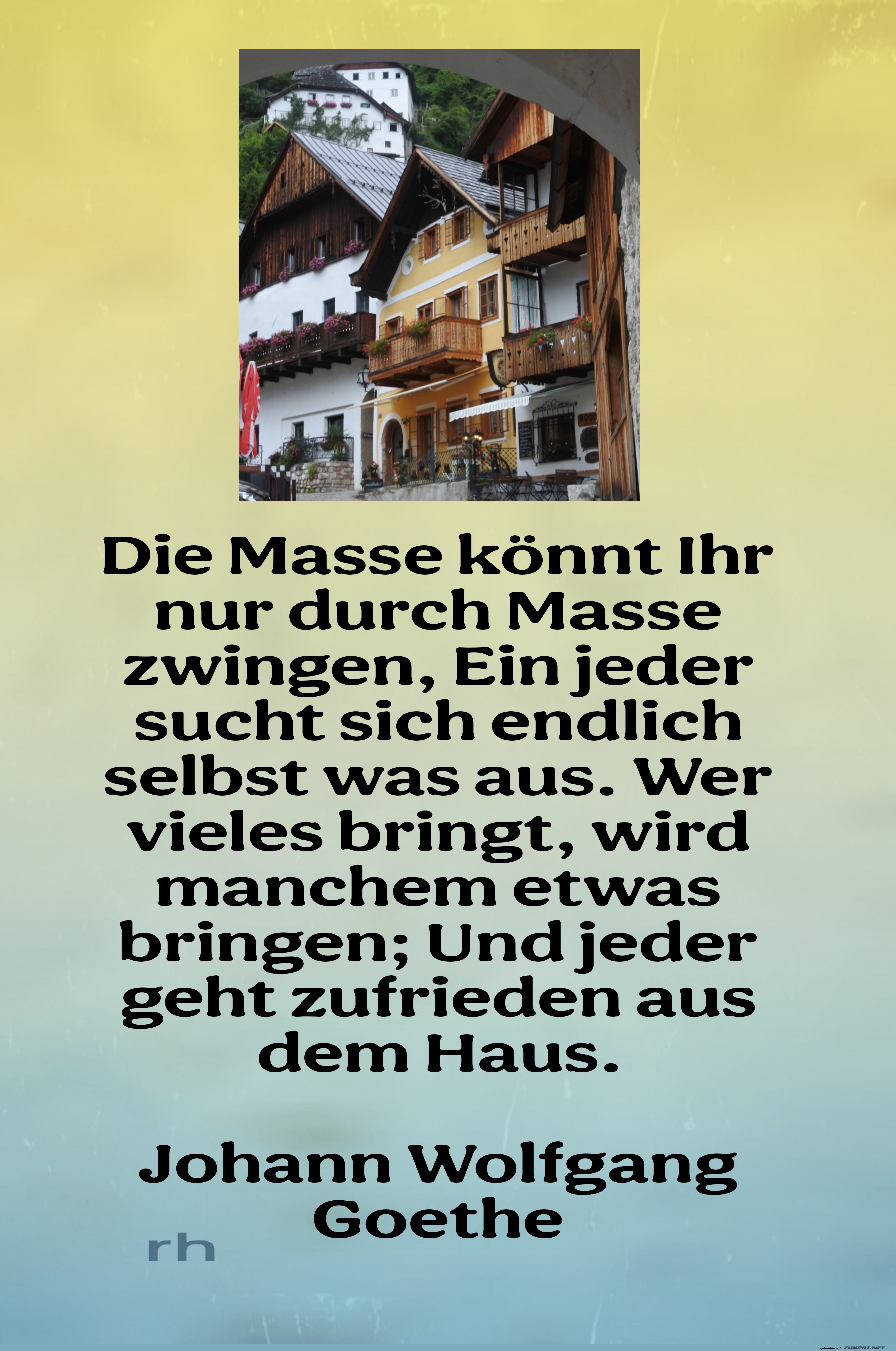 die masse könnt ihr nur durch masse zwingen die masse könnt ihr nur durch masse zwingen