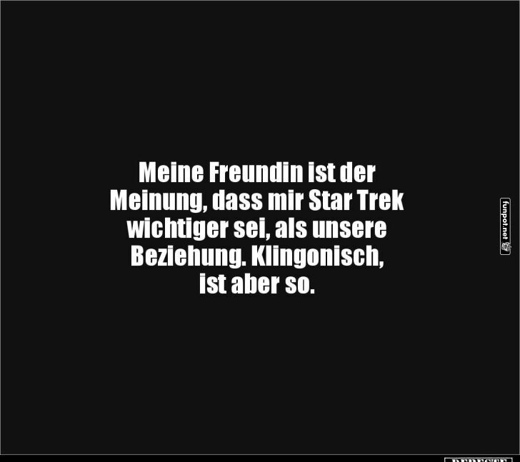 Star Trek oder Liebe? Die ewige Debatte! Star Trek oder Liebe? Die ewige Debatte!