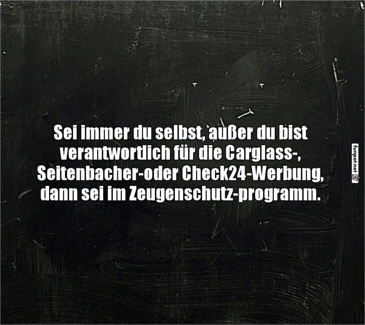 Werbung machen kann gefährlich sein! Werbung machen kann gefährlich sein!