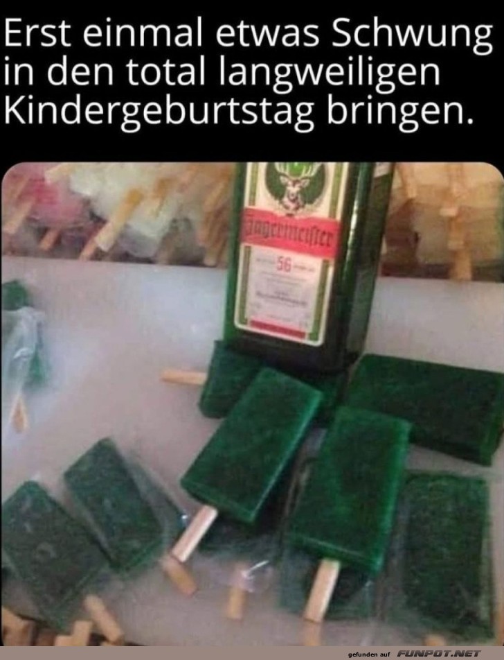 Party-Popsicles fr Erwachsene!