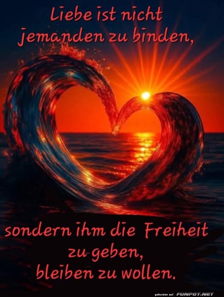 Wellen-Herzen und Sonnenuntergangs-Poesie Wellen-Herzen und Sonnenuntergangs-Poesie