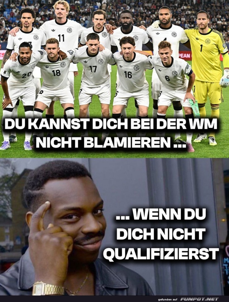 WM-Blamage? Kein Problem! WM-Blamage? Kein Problem!