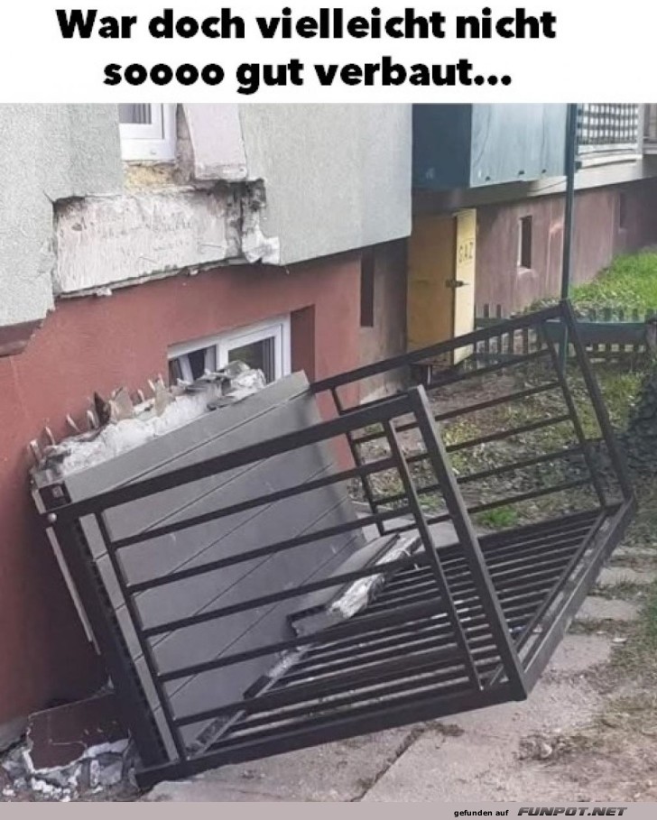 Der Bau-Fail zum Schmunzeln! Der Bau-Fail zum Schmunzeln!