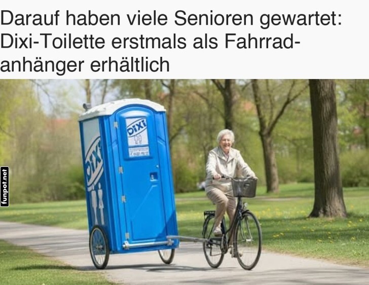 Mobiles WC: Neuer Anhänger-Trend! Mobiles WC: Neuer Anhänger-Trend!