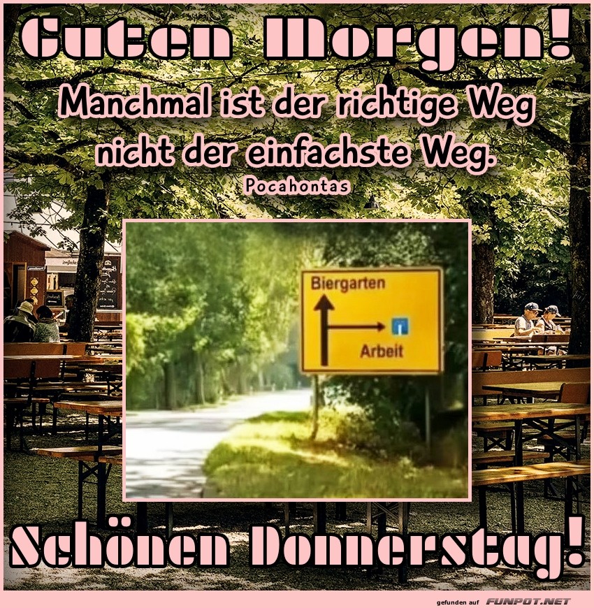 Prioritäten am Donnerstag setzen! Prioritäten am Donnerstag setzen!